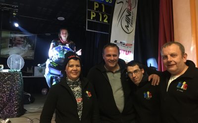 remise d’un don à Mimi 93 lors de la soirée avec ses sponsors le samedi 16 novembre 2019